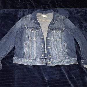 H&M jean jacket size 14